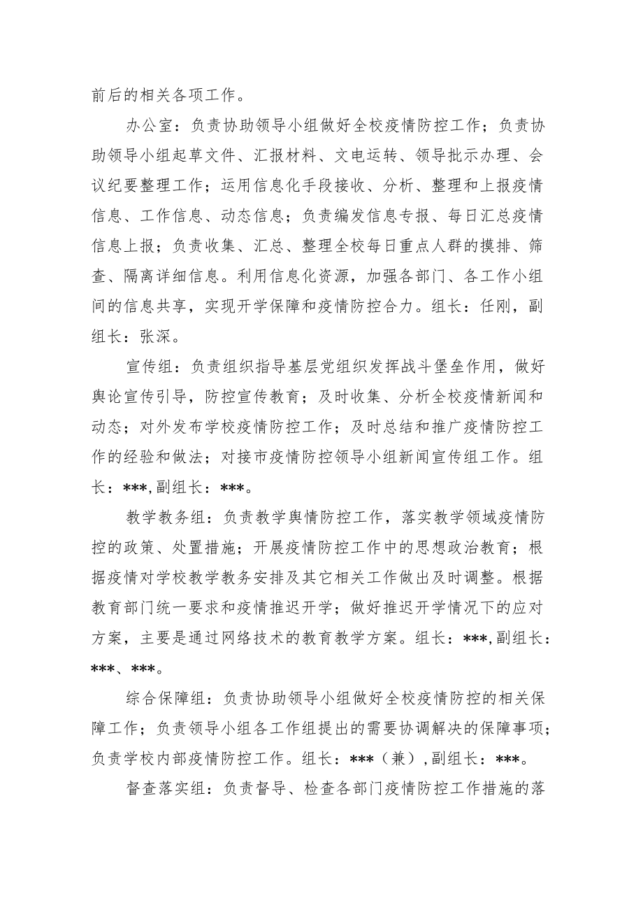 学校疫情防控及春季开学工作方案.docx_第2页