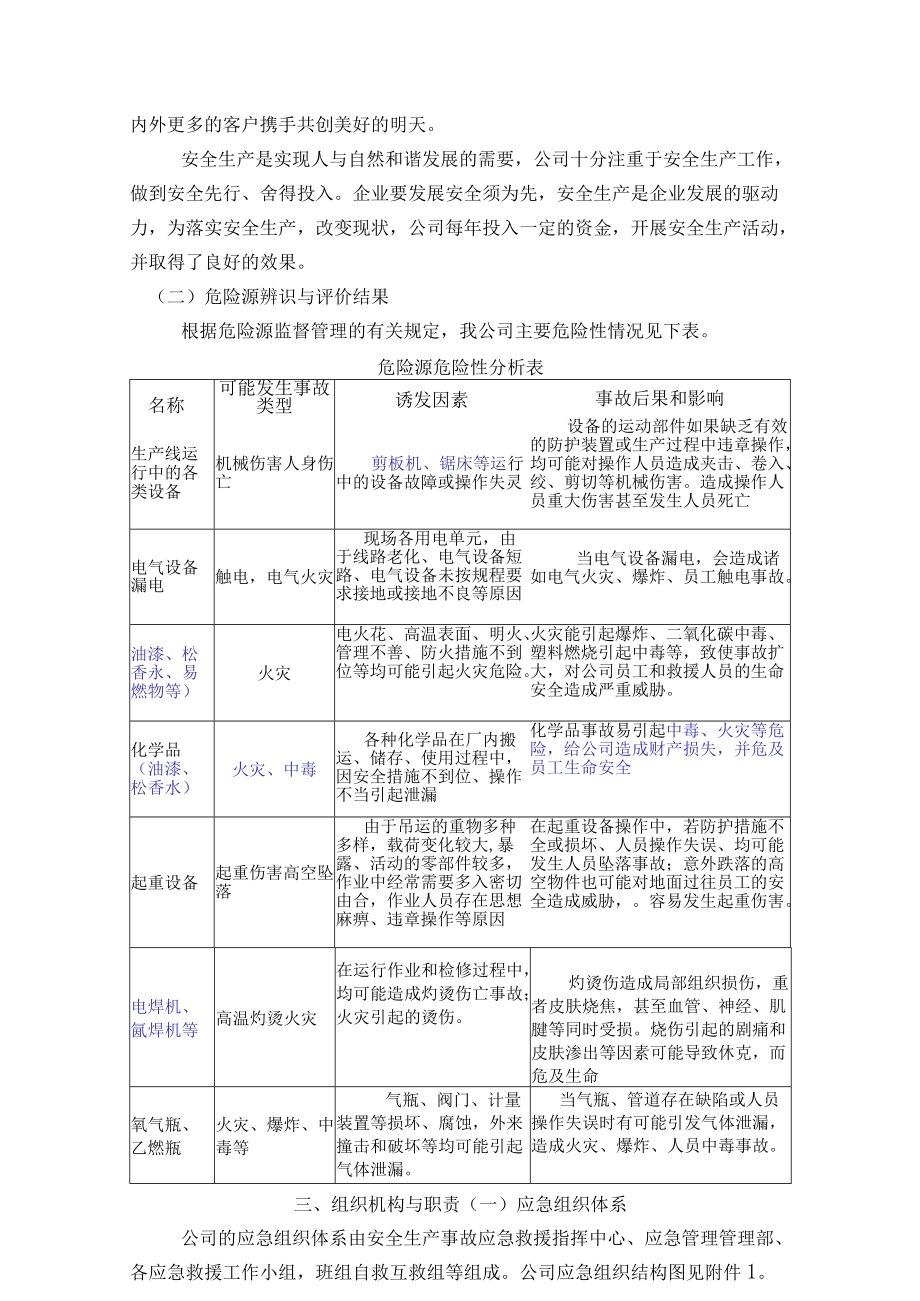 车床锯床机械加工公司生产区安全生产事故应急救援预案.docx_第2页