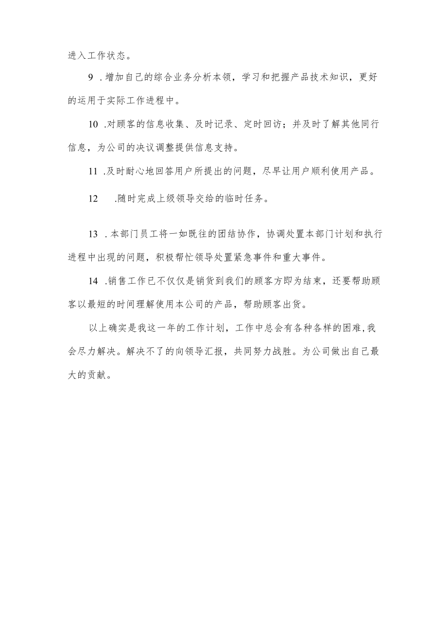 销售工作计划.docx_第2页