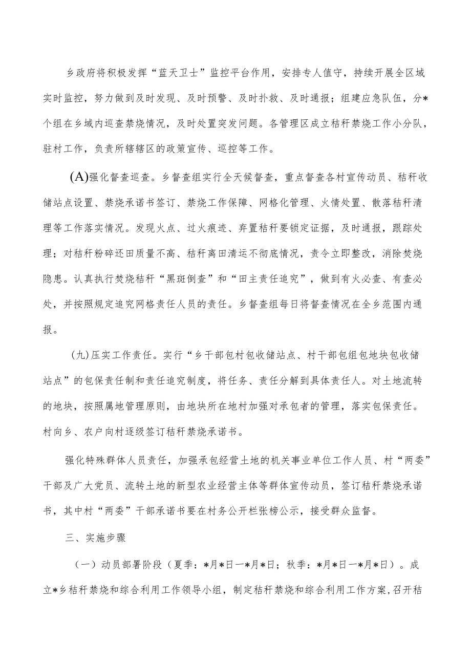 乡镇秸秆禁烧综合利用方案.docx_第3页