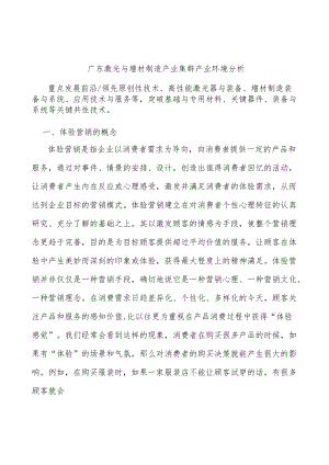 广东激光与增材制造产业集群产业环境分析.docx