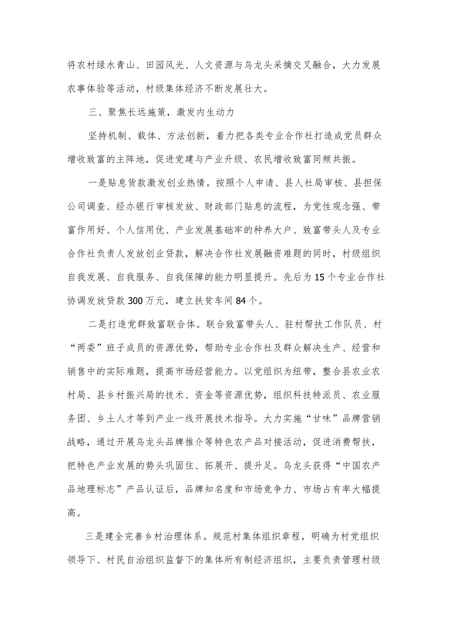 农村集体经济发展经验发言材料供借鉴.docx_第3页