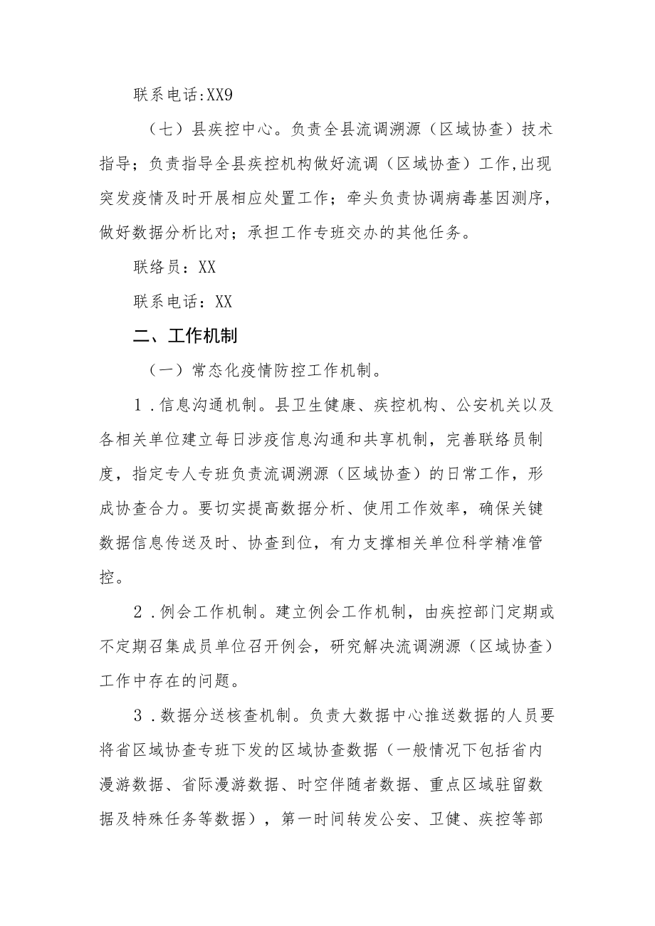 新冠疫情流调溯源（区域协查）专班方案.docx_第3页