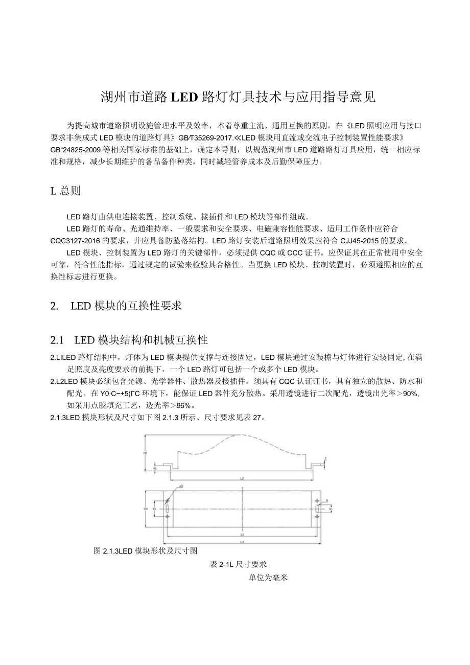 湖州市道路LED路灯灯具技术与应用指导意见doc.docx_第2页