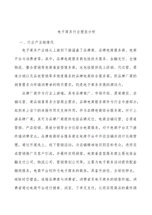 电子商务行业壁垒分析.docx