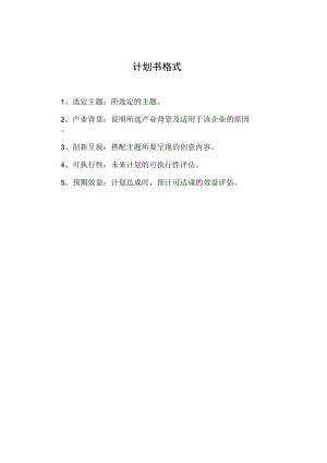 计划书格式.docx