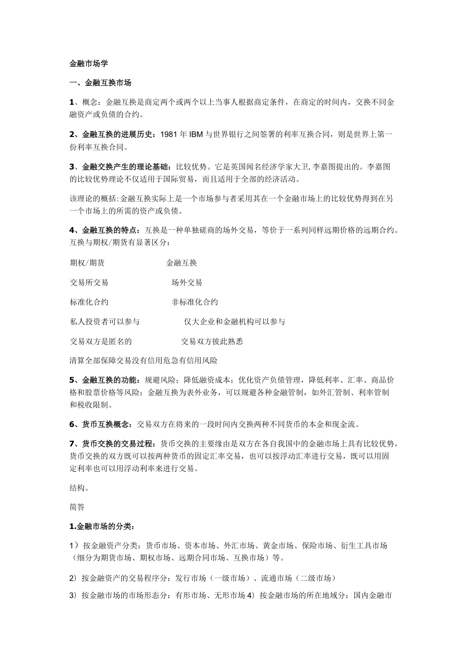 金融市场学.docx_第1页