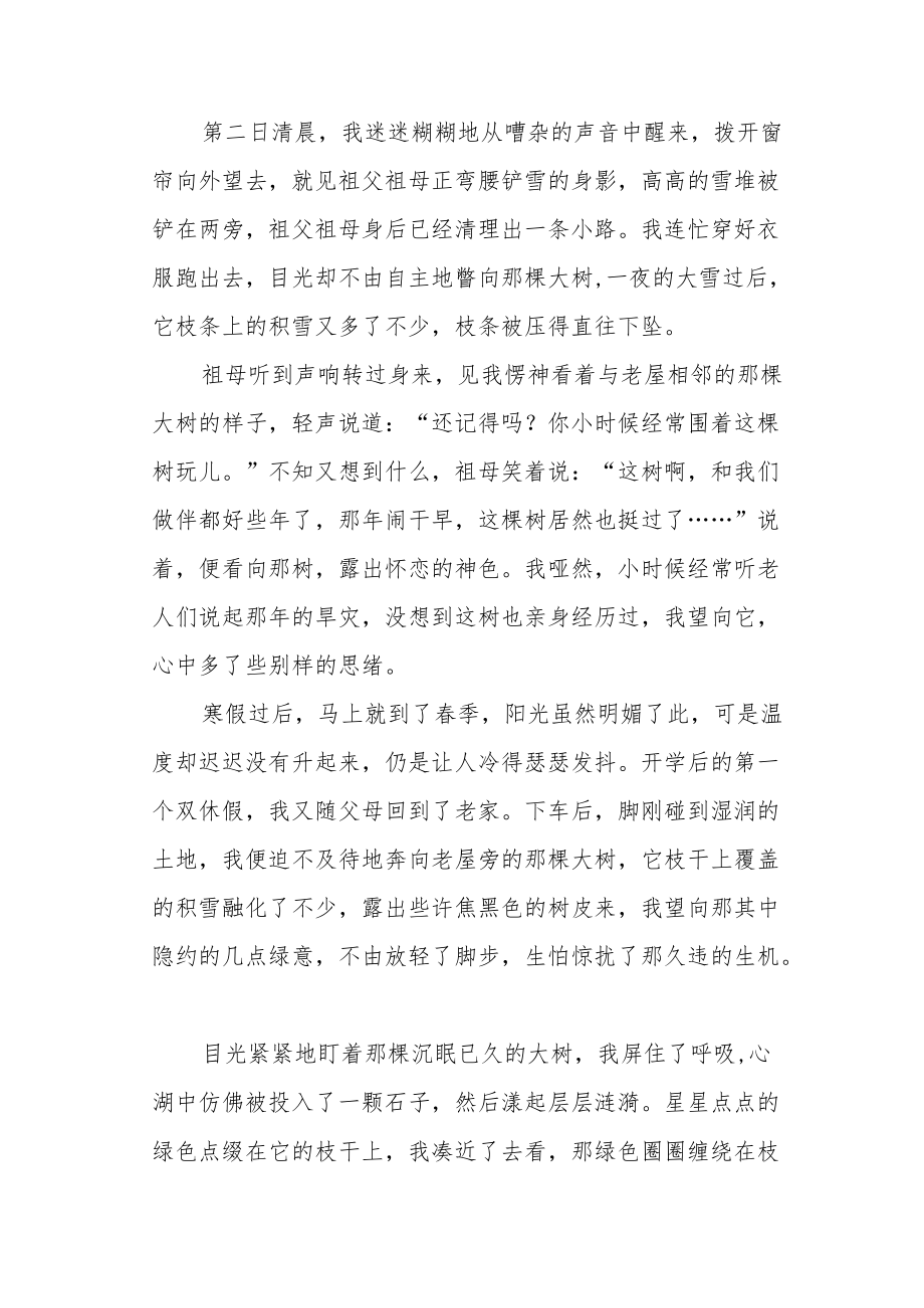 默默无闻的邻居作文450字.docx_第2页