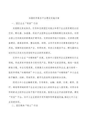 加强软件服务平台建设实施方案.docx