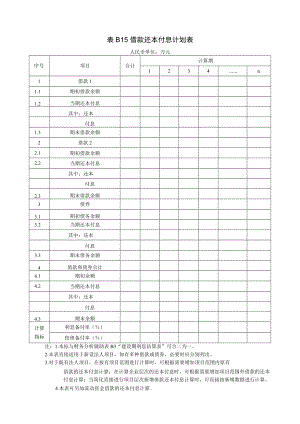 借款还本付息计划表.docx