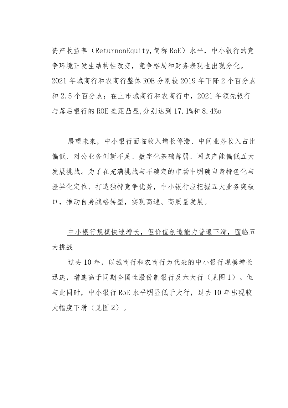 中小银行逆境突围的五大突破口.docx_第2页