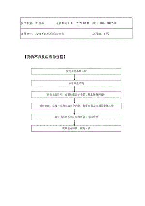 2022年9月《药物不良反应应急流程》.docx