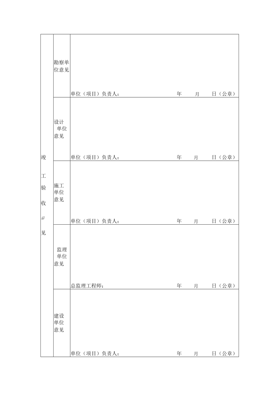 东莞市房屋建筑工程和市政基础设施工程竣工验收备案表.docx_第3页