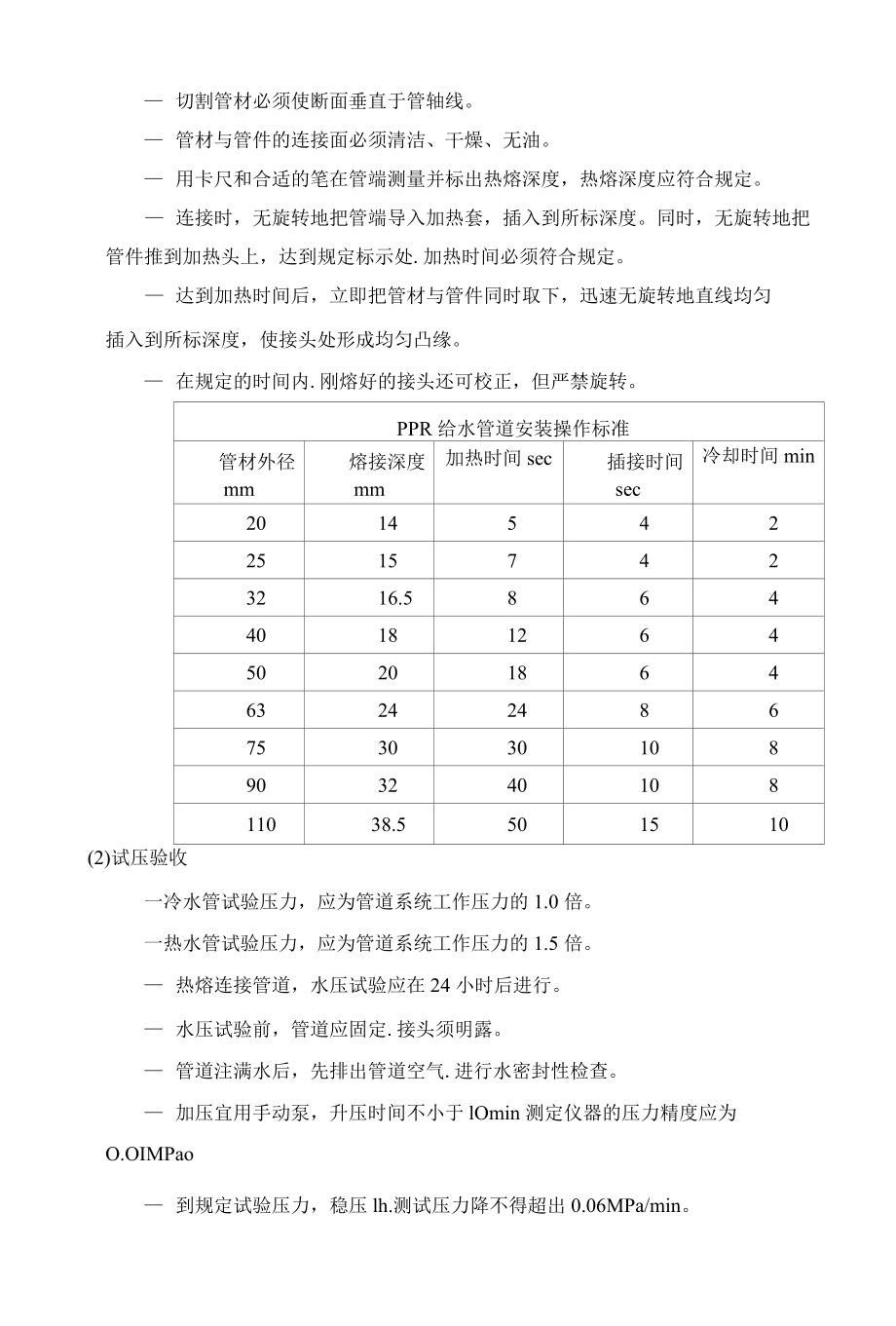 大型商住楼土建及水电安装工程给排水管道施工方案.docx_第3页