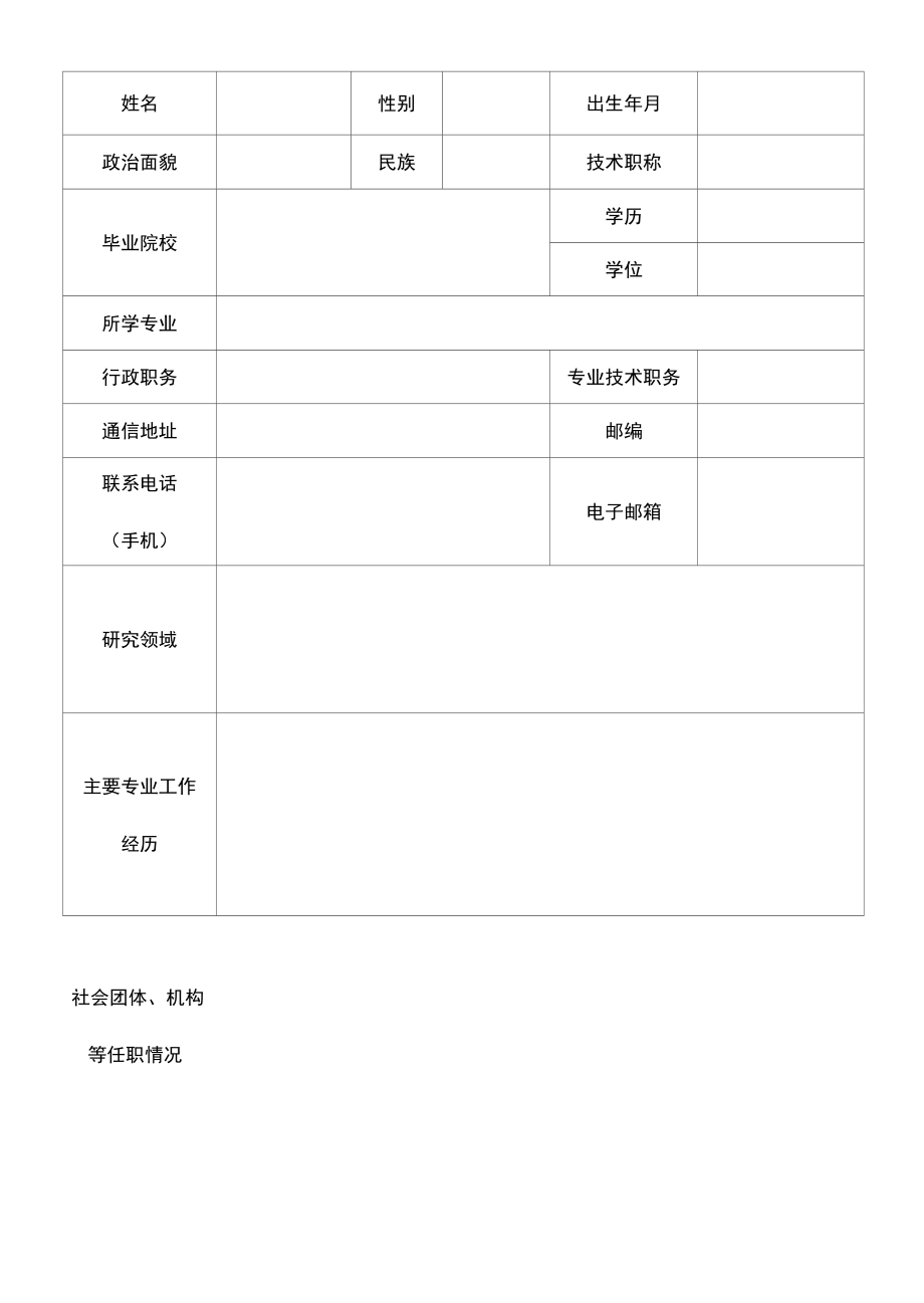 四川省工业设计智库专家申请表.docx_第2页