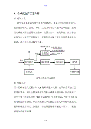 合成氨生产实用工艺介绍.doc