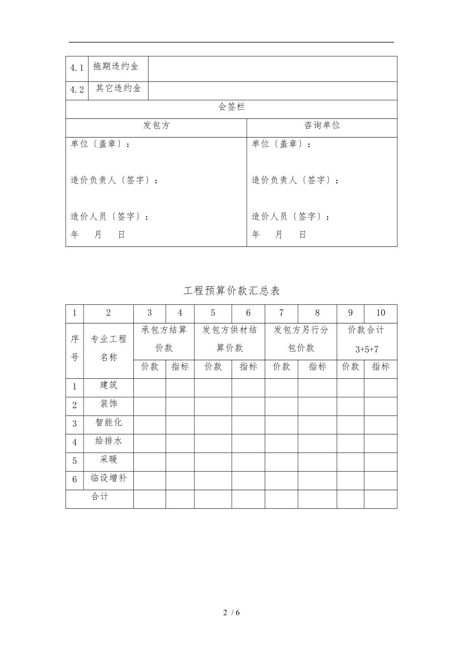 工程预算报告.doc_第2页