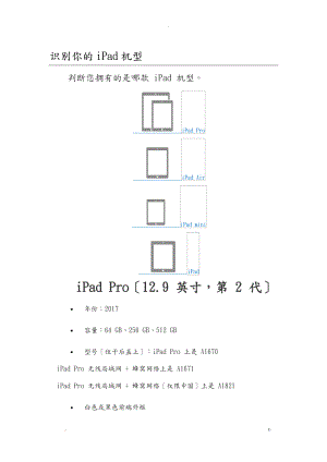 识别你的iPad机型.doc