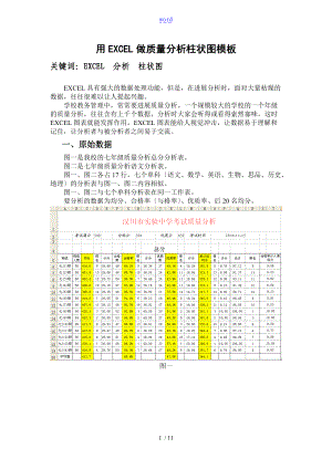 用EXCEL做高质量分析报告柱状图实用模板.doc