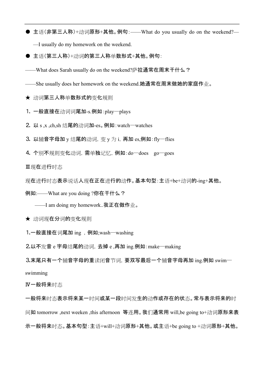 人版pep六级英语总复习知识点.doc_第2页