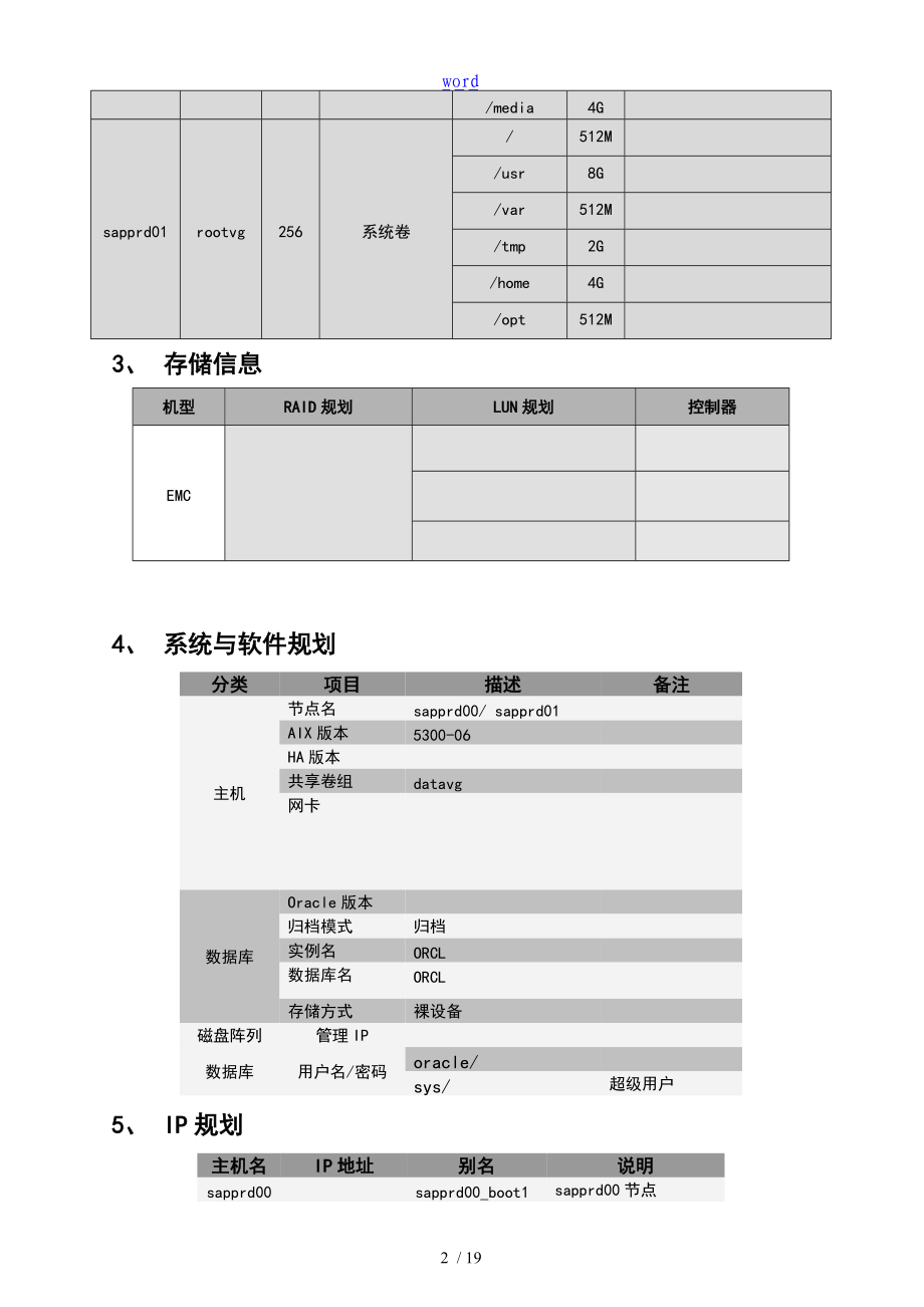 SAP系统升级及集群扩展实施方案设计v1.2.doc_第3页