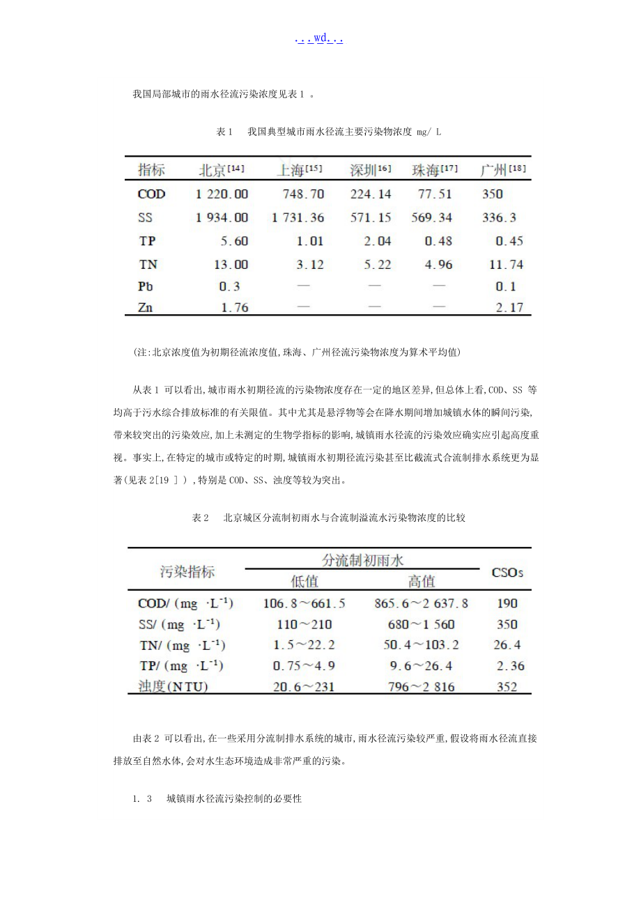 雨水径流污染和城镇排水系统规划.doc_第3页