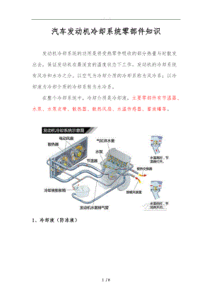 汽车发动机冷却系统零部件知识.doc