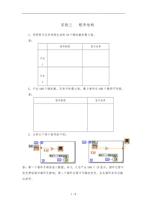 虚拟仪器实验3.doc