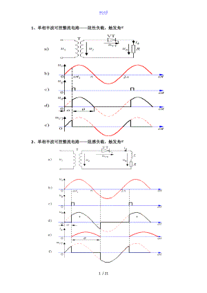 整流电路波形总结材料1.doc