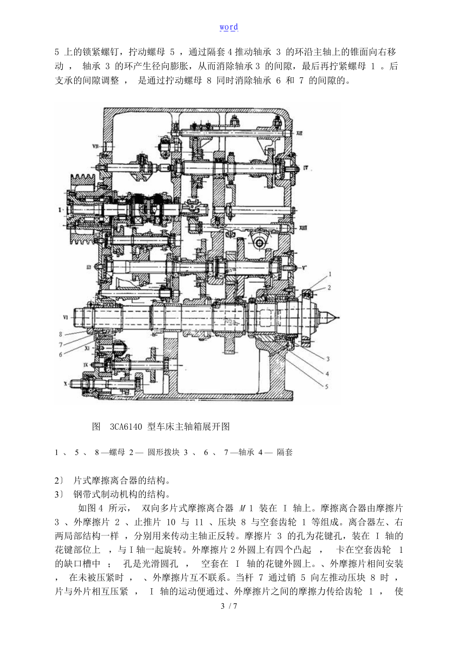 实验CA6140车床的功能与结构.doc_第3页