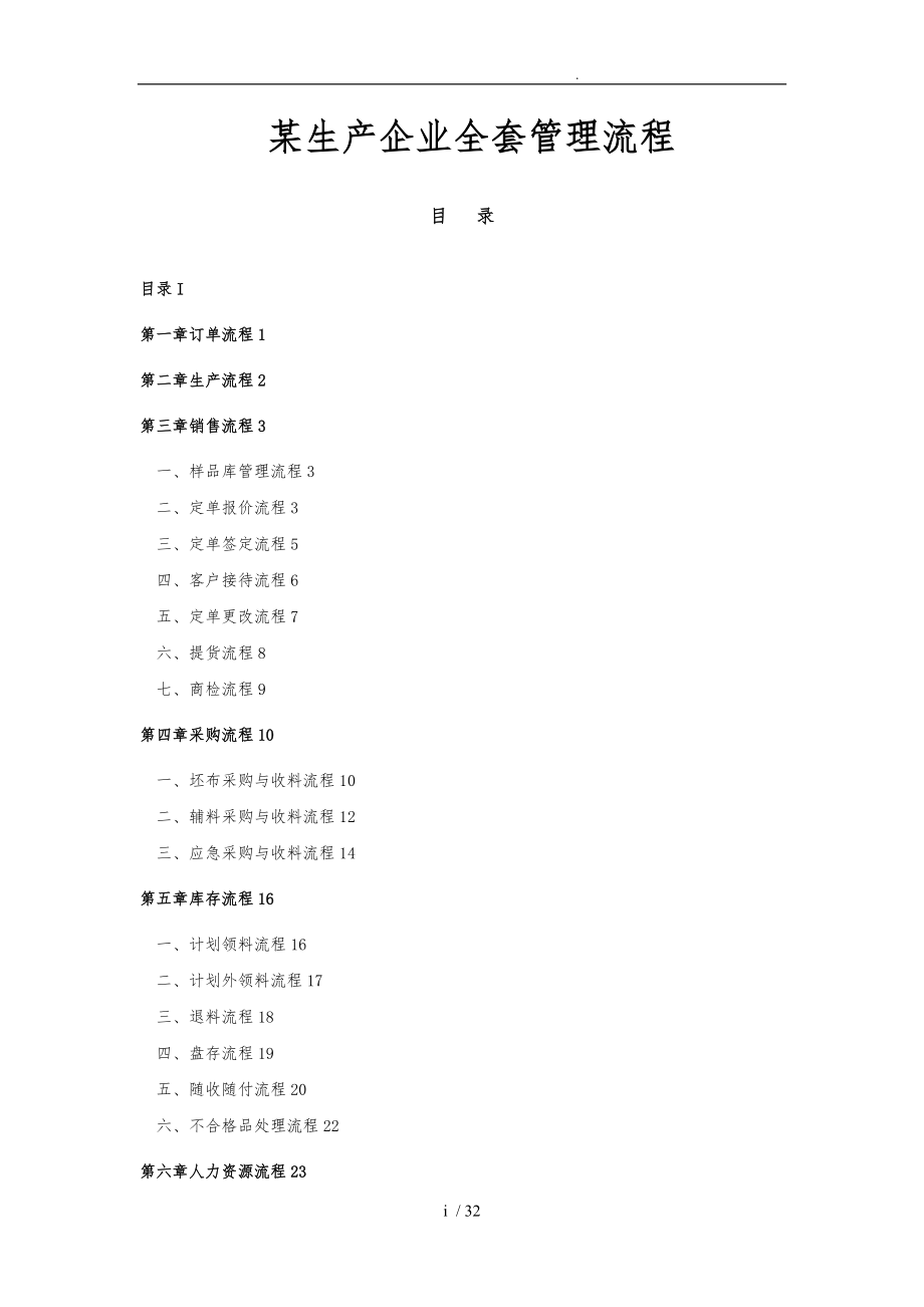生产企业管理流程大全.doc_第1页