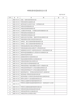 回转窑安装检查记录.doc