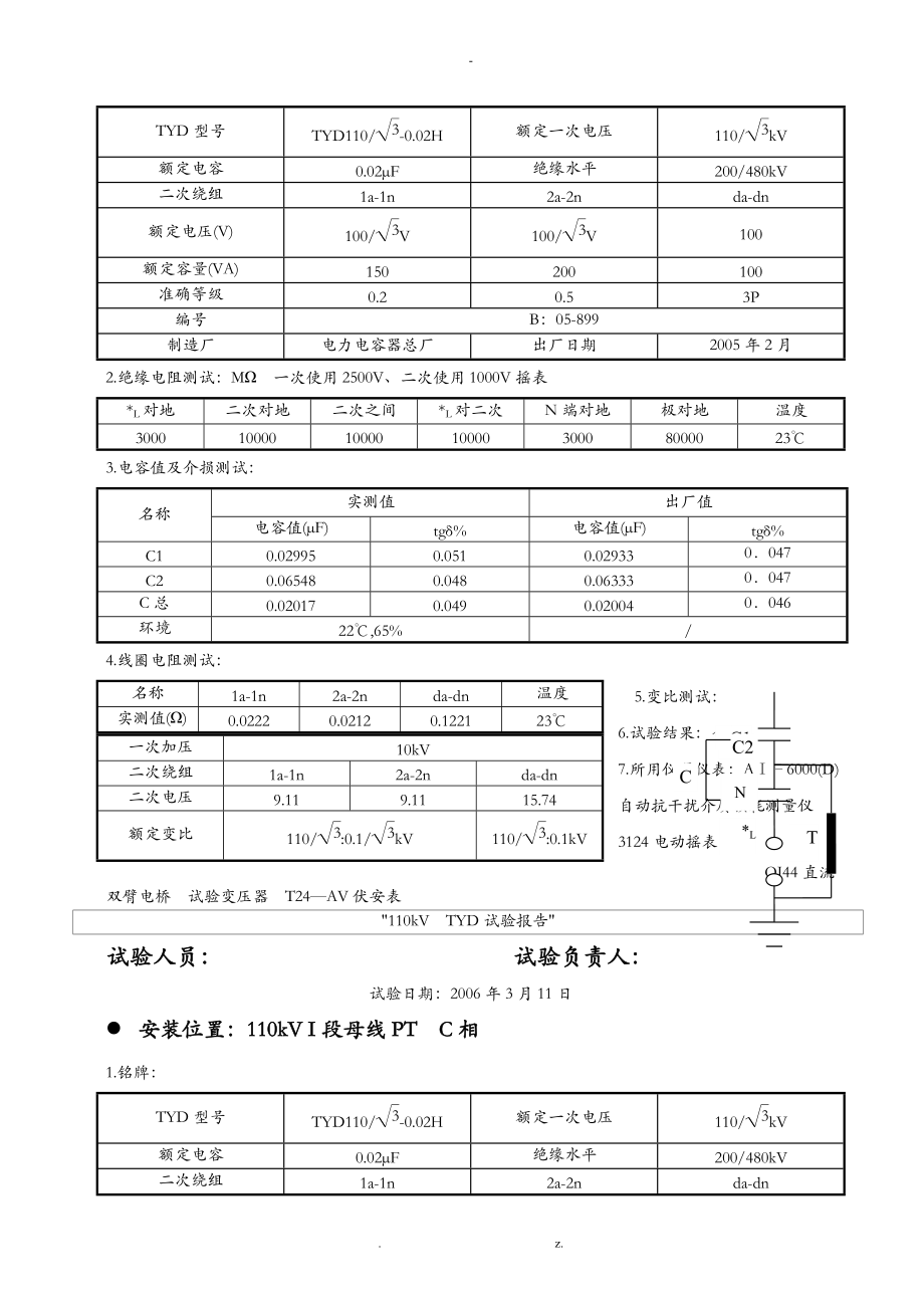 110kVTYD试验报告.doc_第2页