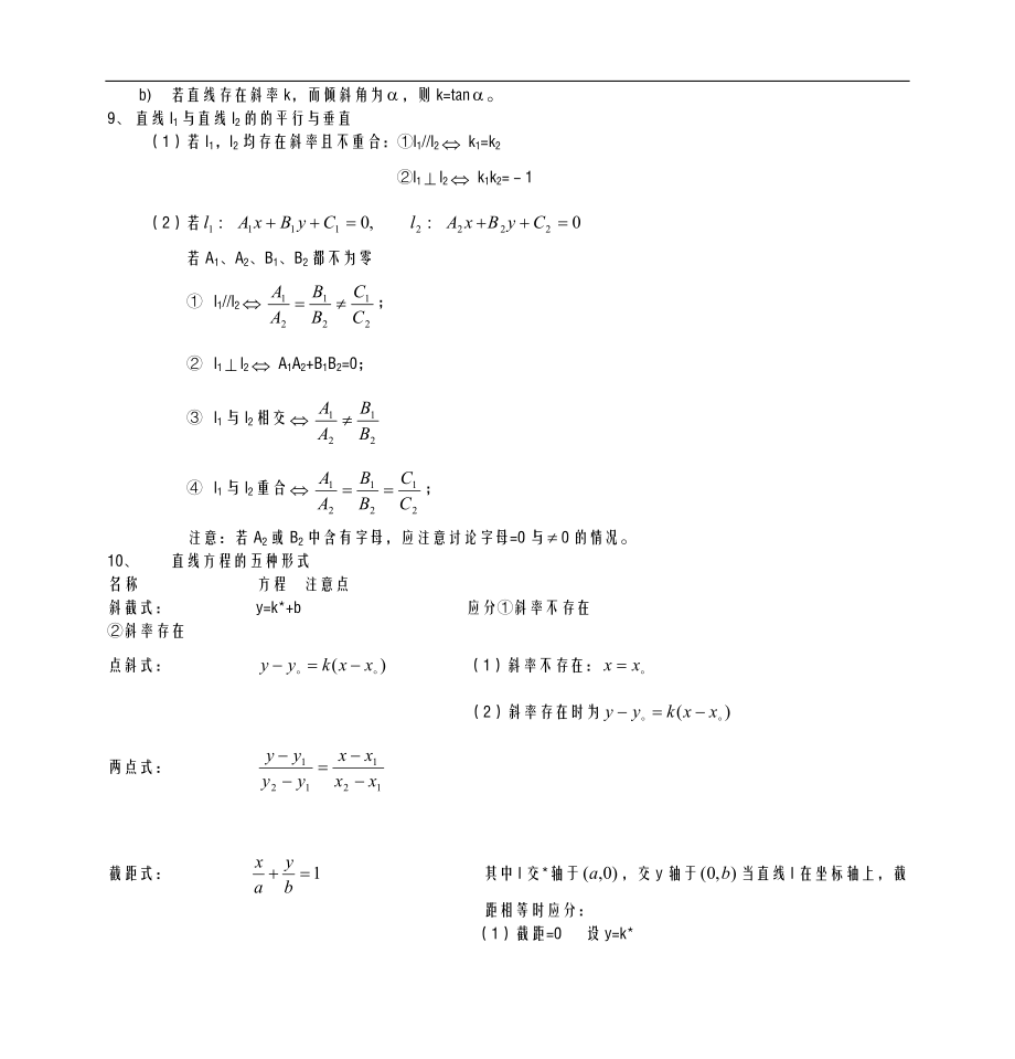 解析几何公式专项技术方案设计.doc_第3页