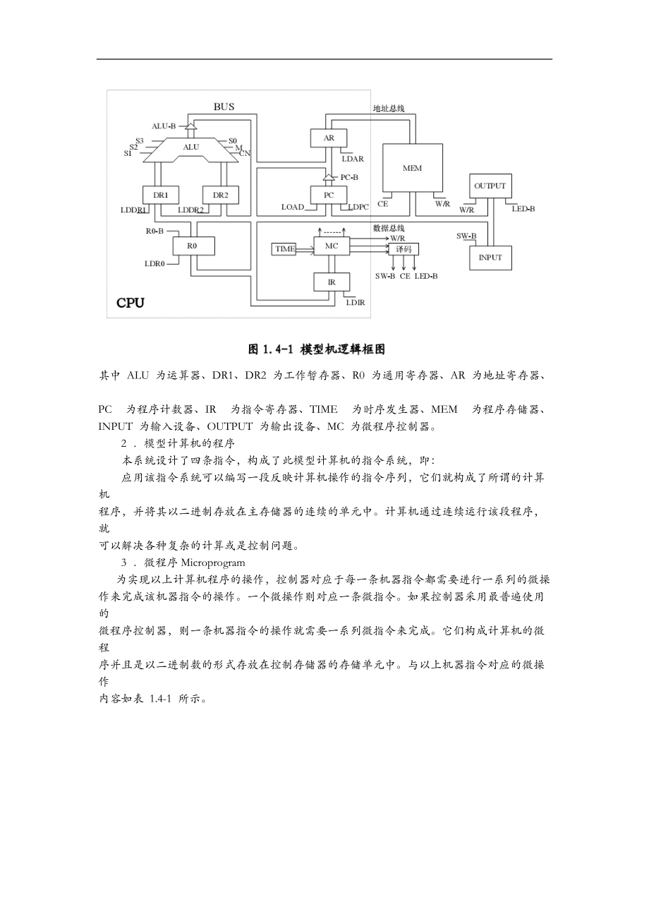 计算机组成原理及系统结构实验学生指导书.doc_第2页