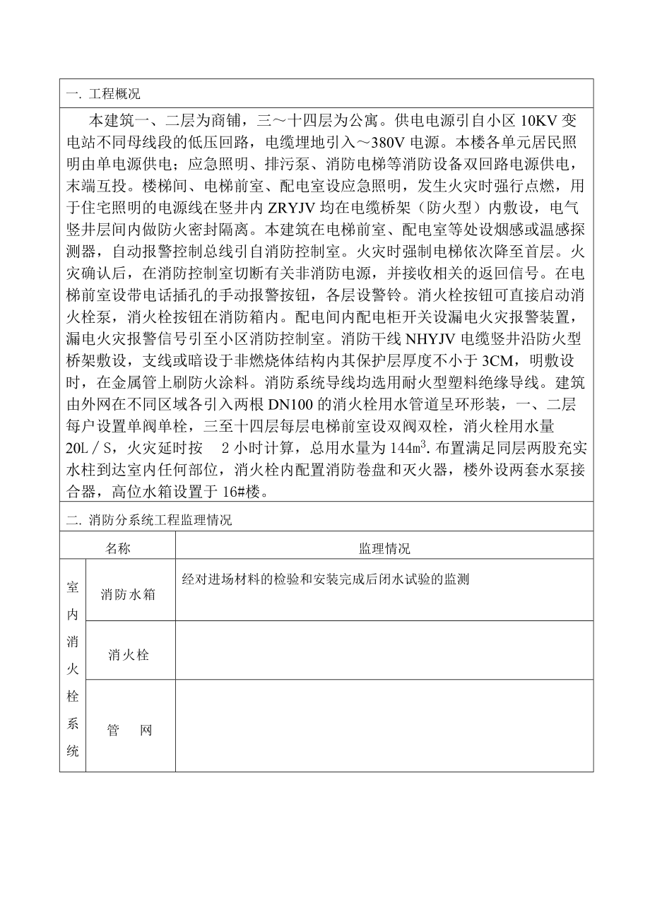 建筑消防设施质量监理报告1.doc_第2页