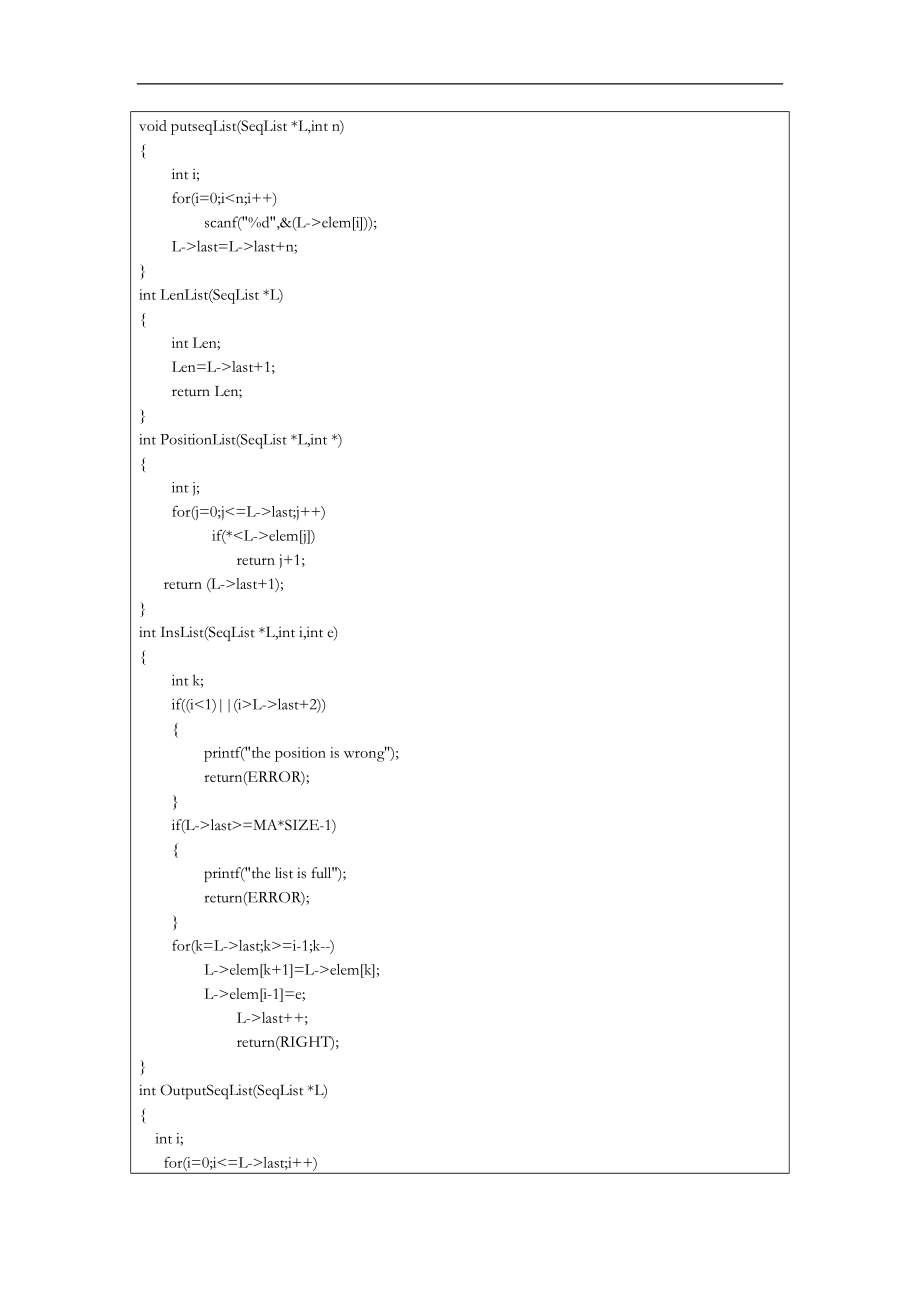 太原理工大学数据结构实验报告.doc_第2页