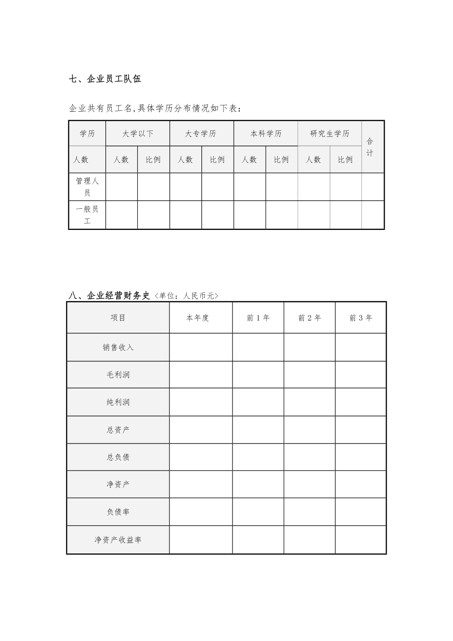 商业计划书模板2.doc_第3页