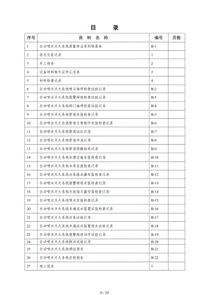 喷淋系统验收资料.doc