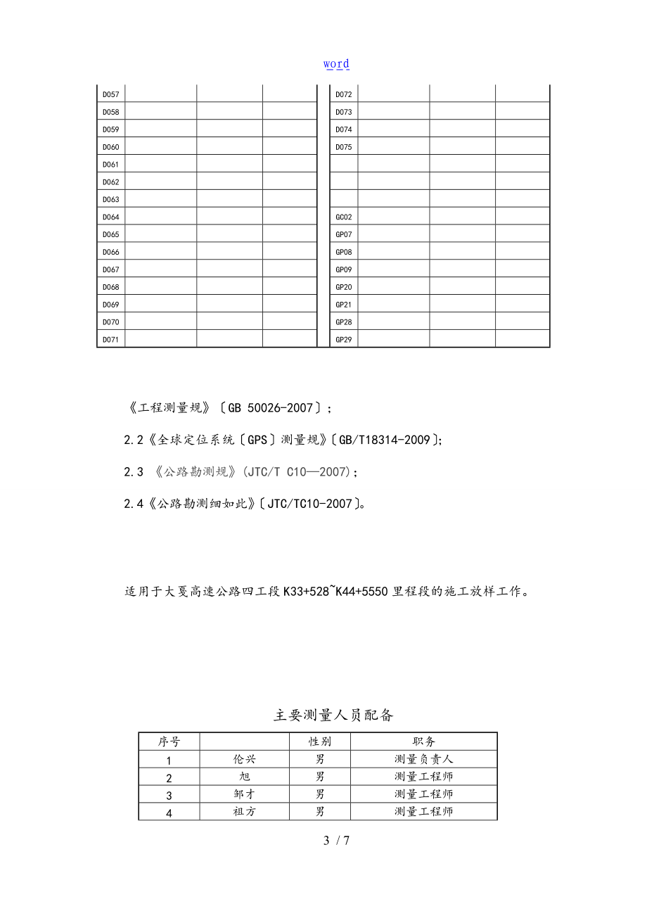 1.GPS静态控制系统测量资料报告材料.doc_第3页