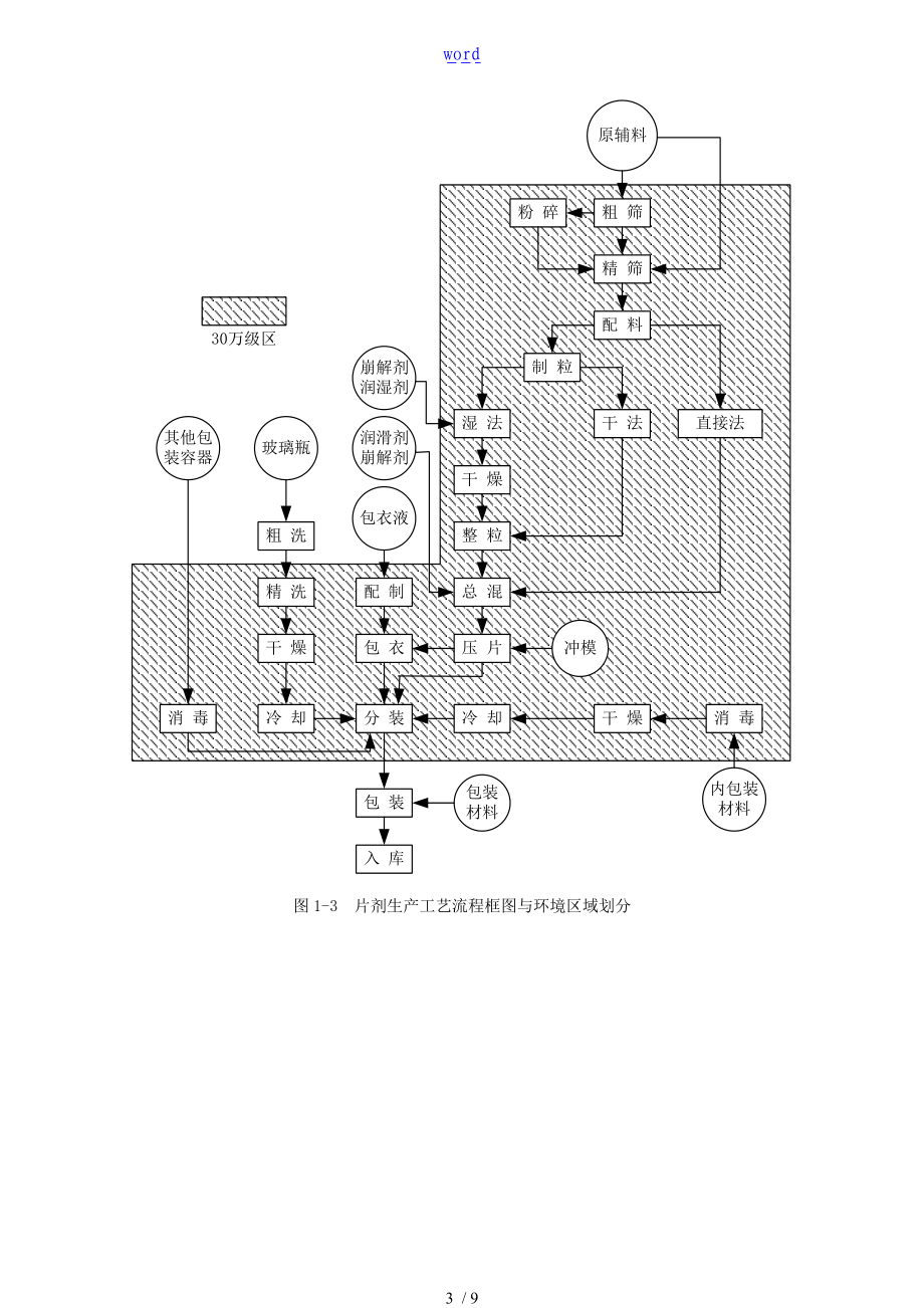 药品生产典型实用工艺流程框图.doc_第3页