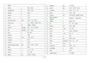 冀教版八级下册英语单词短语.doc