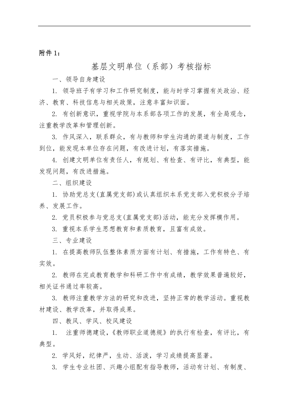 中侨学院基层文明单位文明宿舍创建和评比实施计划方案.doc_第3页