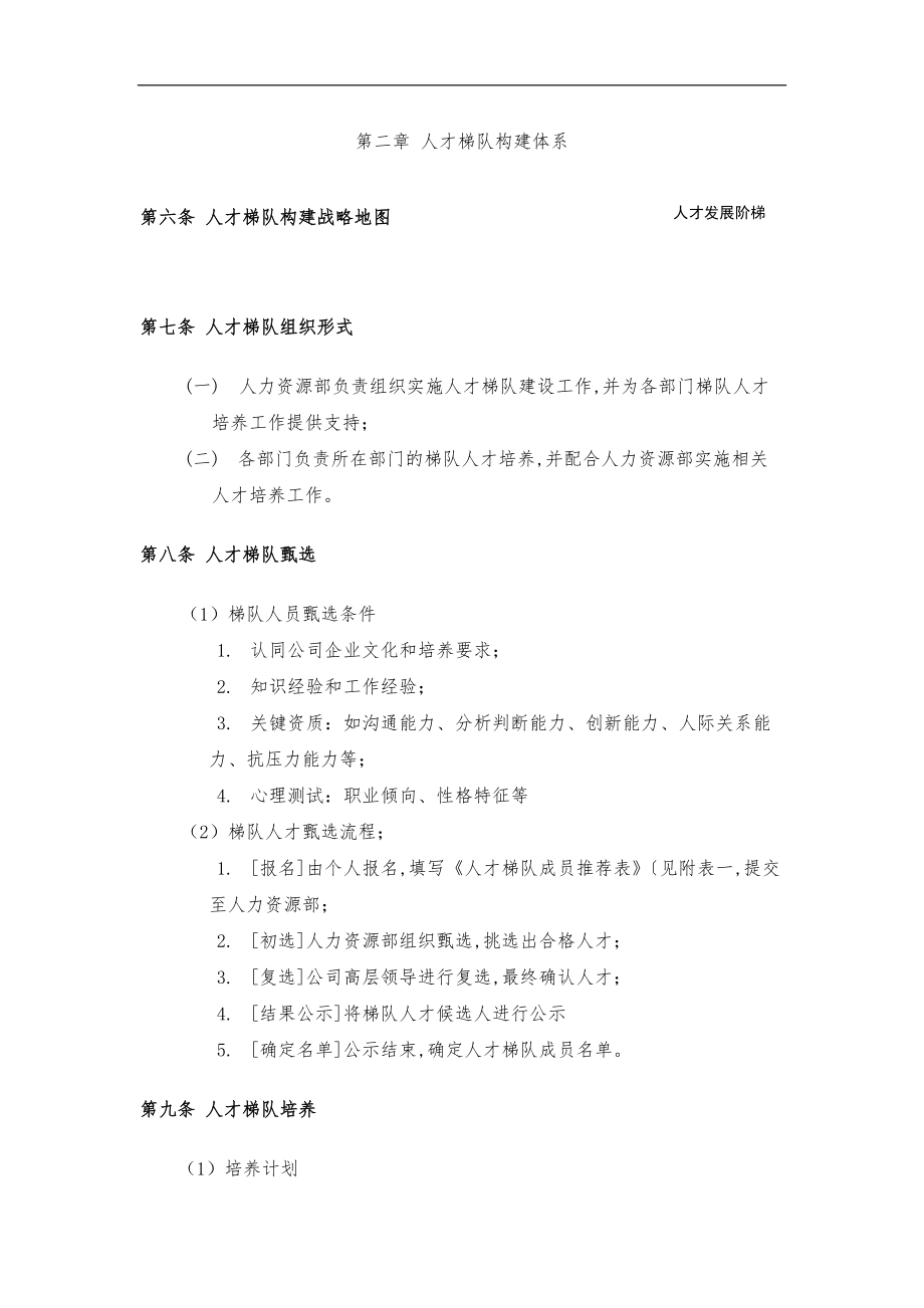 人才梯队建设执行方案试行.doc_第3页