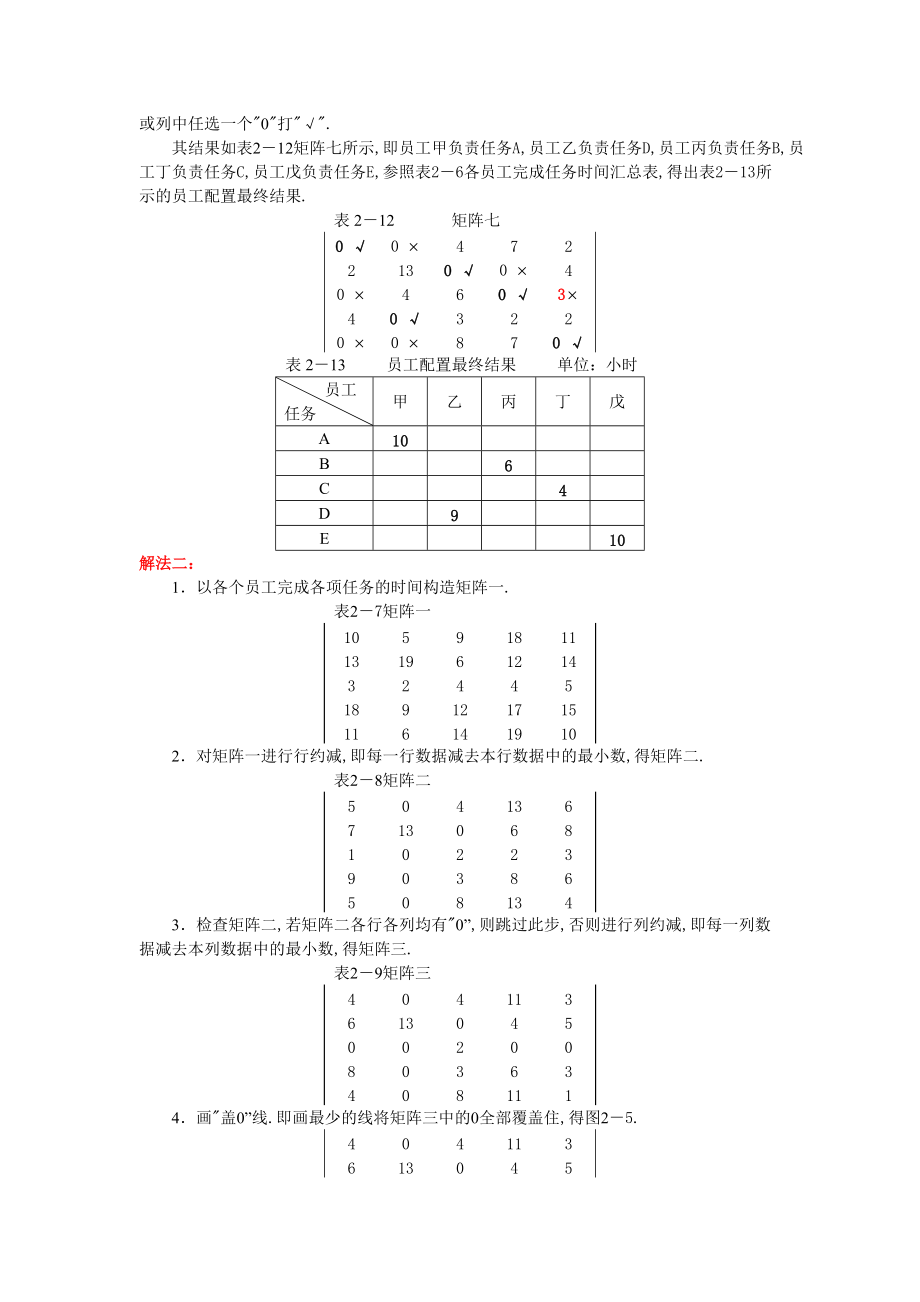 人力资源级匈牙利法解题思路.doc_第3页