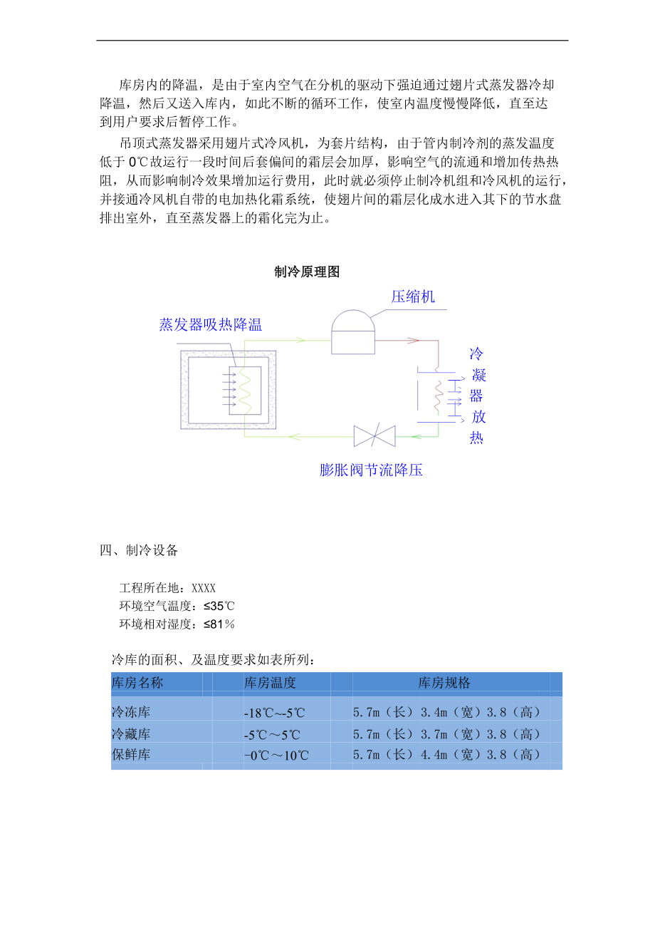 冷库技术设计方案书模板.doc_第2页