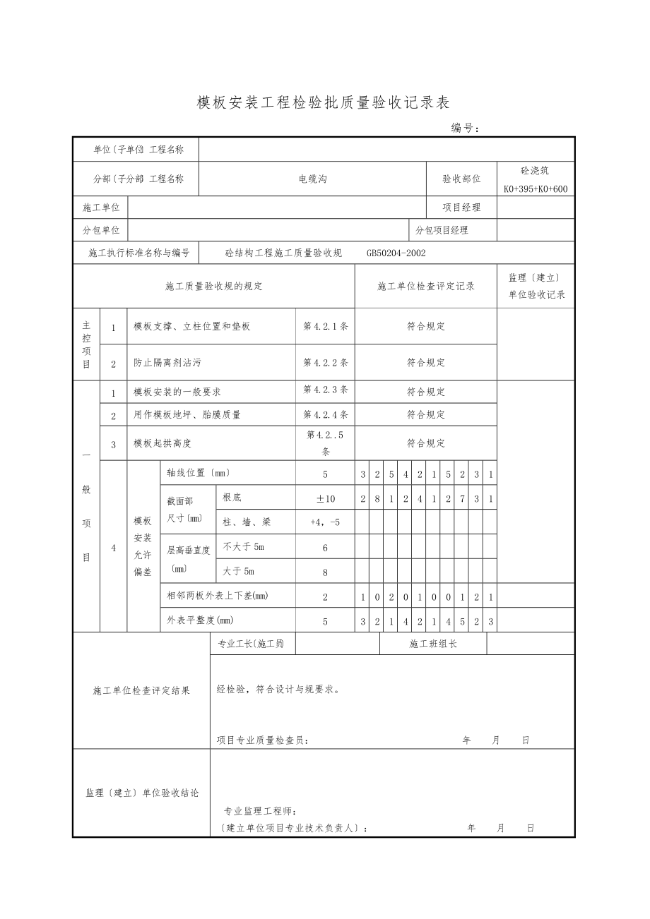 电缆沟检验批.doc_第3页