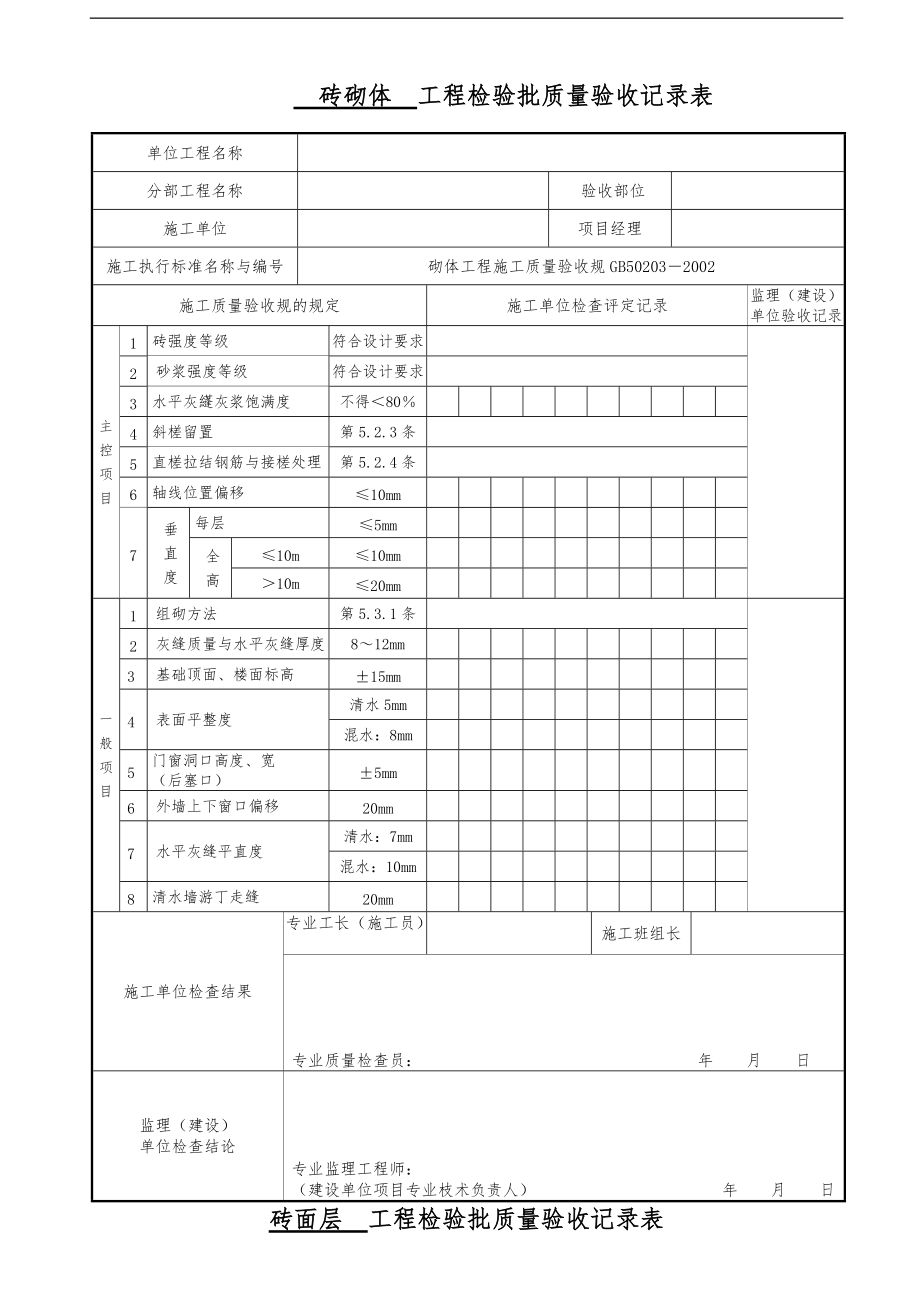 房屋建筑验收表格模板.doc_第2页