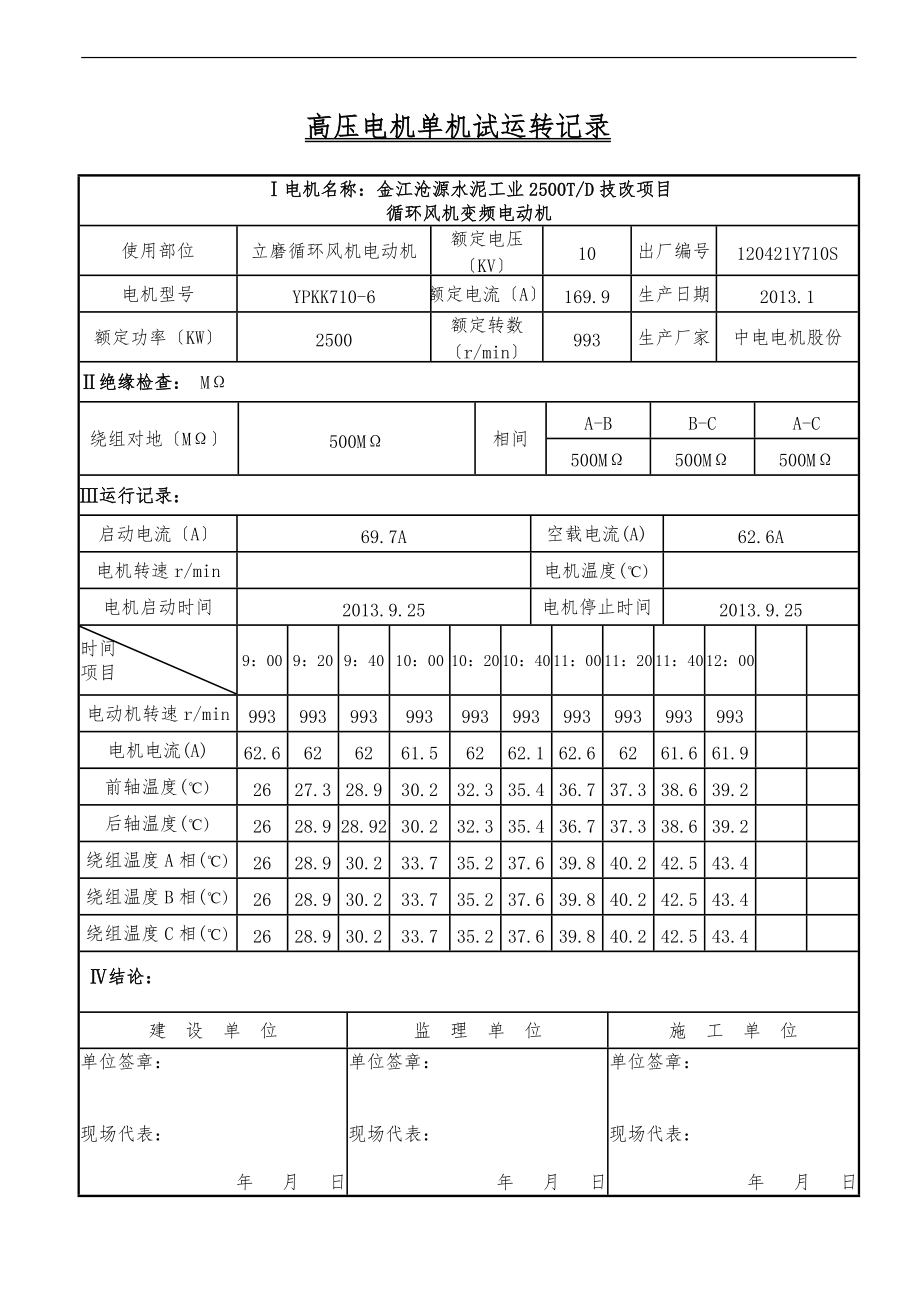 电动机单机试车记录文本.doc_第2页