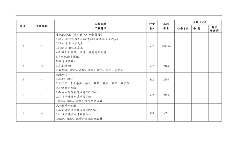 市政清单报价表.doc_第3页